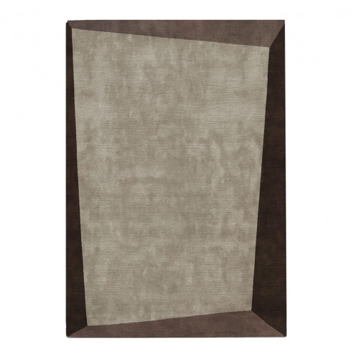ковер dipped frame dark bege 240x340 бежевый в Бийске