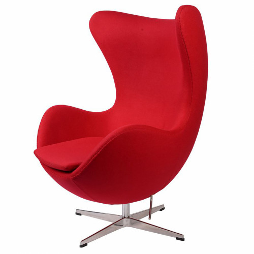 кресло arne jacobsen темно-красное в Бийске