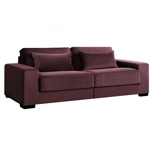 диван lotos violet раскладной прямой бордовый в Бийске