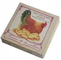 салфетки курочка штук (бумага, хсм) comptoir de famille в Бийске