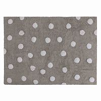 ковер polka dots серый-белый в Бийске