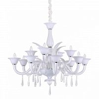 подвесная люстра ideal lux renoir sp12 bianco в Бийске