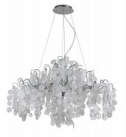 подвесная люстра crystal lux tenerife sp9 silver в Бийске