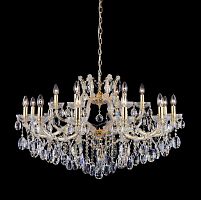 подвесная люстра crystal lux hollywood sp12+6 gold золото в Бийске