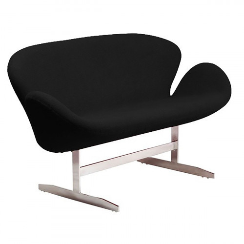 диван swan sofa прямой черный в Бийске