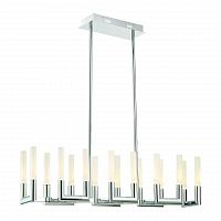 подвесная светодиодная люстра lucia tucci flop 3390.16 chrome в Бийске