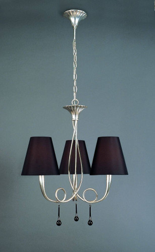 подвесная люстра mantra paola painted silver 3532 в Бийске