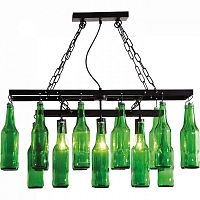 подвесная люстра beer bottles зеленая в Бийске