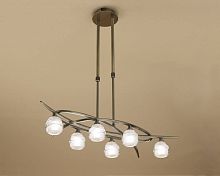подвесная люстра mantra loop antique brass 1821 в Бийске