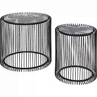 столик приставной wire черный 45x45x46 в Бийске