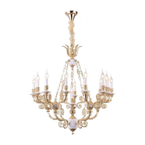 подвесная люстра arte lamp a7024lm-16wg золото в Бийске