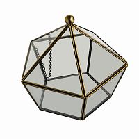 флорариум стеклянный в винтажном стиле diamond shape в Бийске