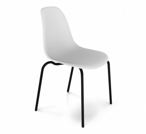 стул dsr белый s30 (eames style) в Бийске