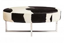 оттоманка cowhide черно-белая в Бийске
