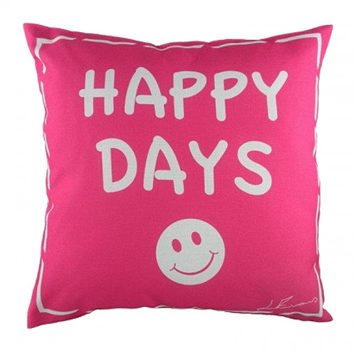 подушка с надписью happy days в Бийске