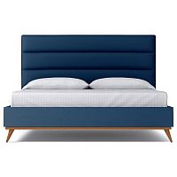 кровать двуспальная 180х200 синяя cooper blueberry в Бийске