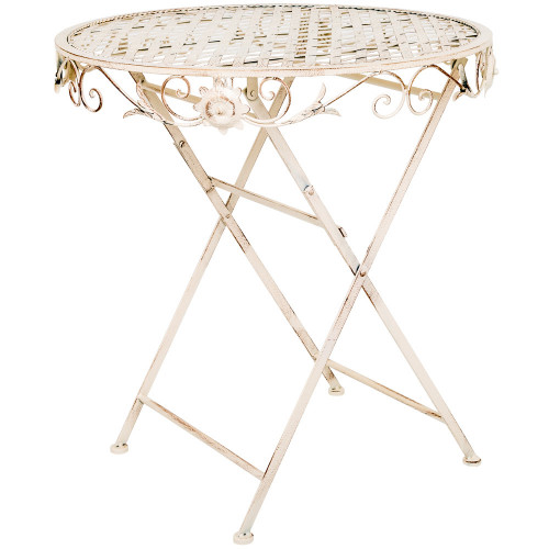 складной столик для завтрака «ницца» (белый антик) в Бийске