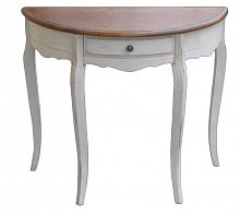 консоль mobilier de maison овальная массив березы, шпон ясеня в Бийске