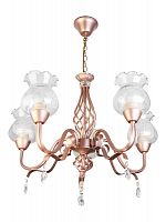 подвесная люстра toplight kelli tl5680d-05pg в Бийске