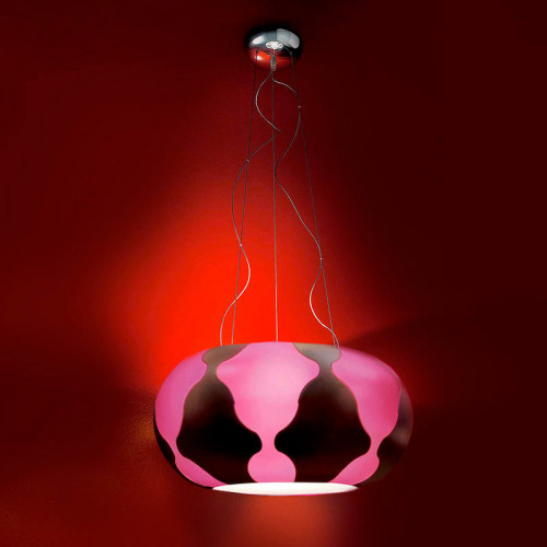 подвесной светильник flan fucsia/marrone от leucos в Бийске