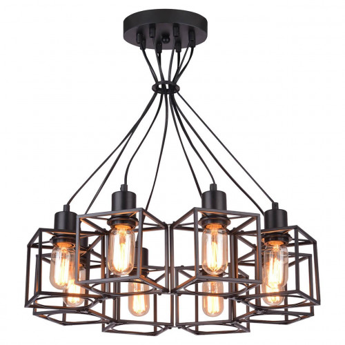 подвесная люстра lussole loft lsp-9541 в Бийске