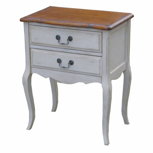 прикроватная тумба mobilier de maison белая, коричневая в Бийске