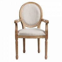 стул-кресло с подлокотниками мягкое vintage french round в Бийске