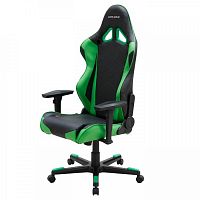 кресло геймерское dxracer racing черно-зеленое в Бийске