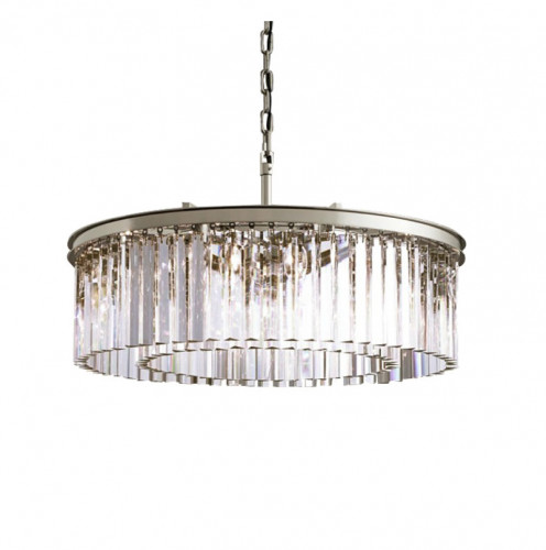 люстра prism silver 50 серебро, прозрачное стекло в Бийске