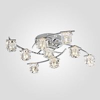 потолочная люстра eurosvet 80105/9 хром в Бийске