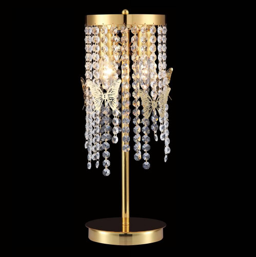 настольная лампа crystal lux bloom lg2 gold в Бийске