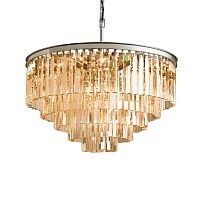 подвесной светильник odeon 10a chrome/amber от delight collection хром/янтарная в Бийске