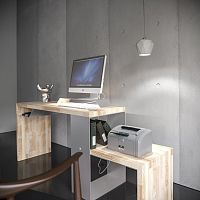 стол рабочий письменный с подставкой для монитора ecocomb-3 в Бийске