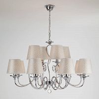 подвесная люстра eurosvet fresa 70068/12 хром в Бийске