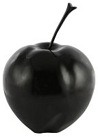 предмет декора статуэтка яблоко apple black middle mat в Бийске