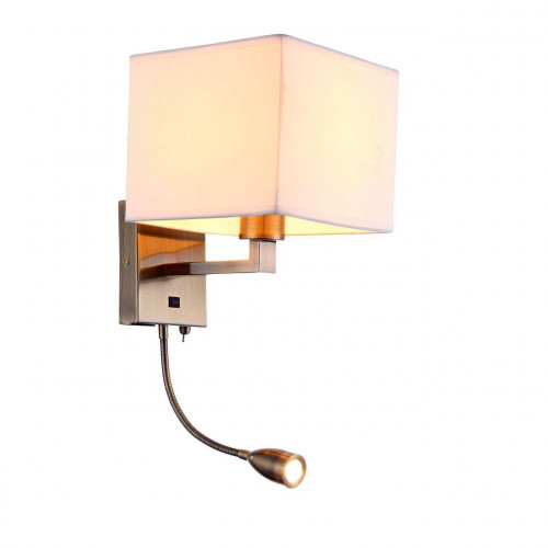 бра arte lamp hall a9249ap-2ab в Бийске