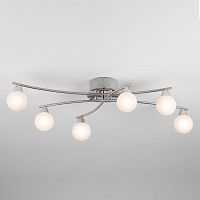 потолочная люстра eurosvet elias 70065/6 хром в Бийске