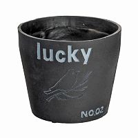 цветочный горшок lucky чёрный в Бийске