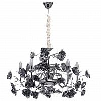 подвесная люстра mw-light розенхейм 615010705 хром в Бийске