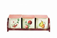 набор емкостей для хранения на подставке fruits в Бийске