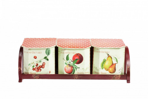 набор емкостей для хранения на подставке fruits в Бийске