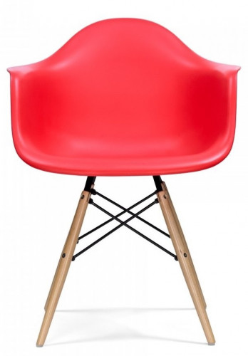 стул klassic premium daw красный (eames style) в Бийске