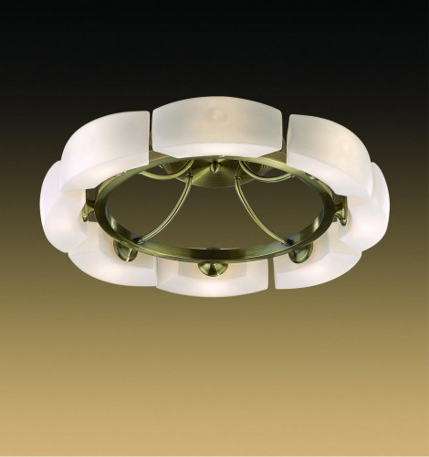 потолочная люстра odeon light barca 1713/8c в Бийске
