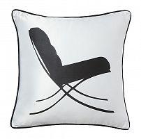 подушка с креслом-качалкой japanese lounge white в Бийске